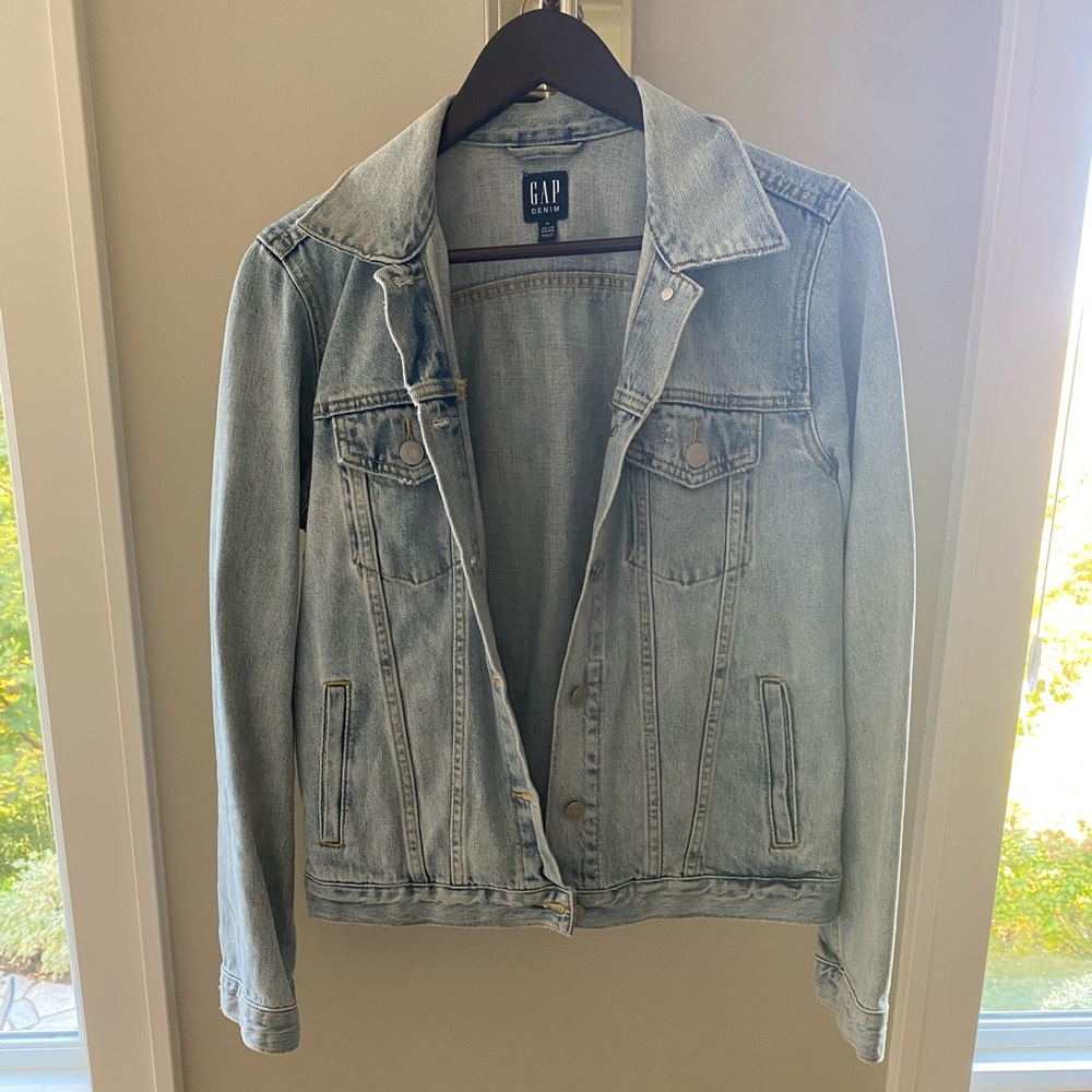 Gap icon denim jacket - Light Indigo